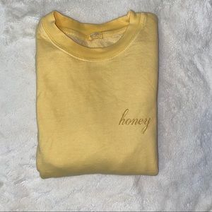 John Galt Yellow Honey Sweatshirt